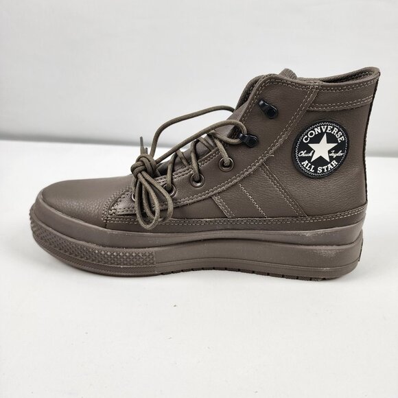 Converse Chuck Taylor All Star Equip WP Hi Leather A09491C Truffled Mens 11.5 - Picture 2 of 11